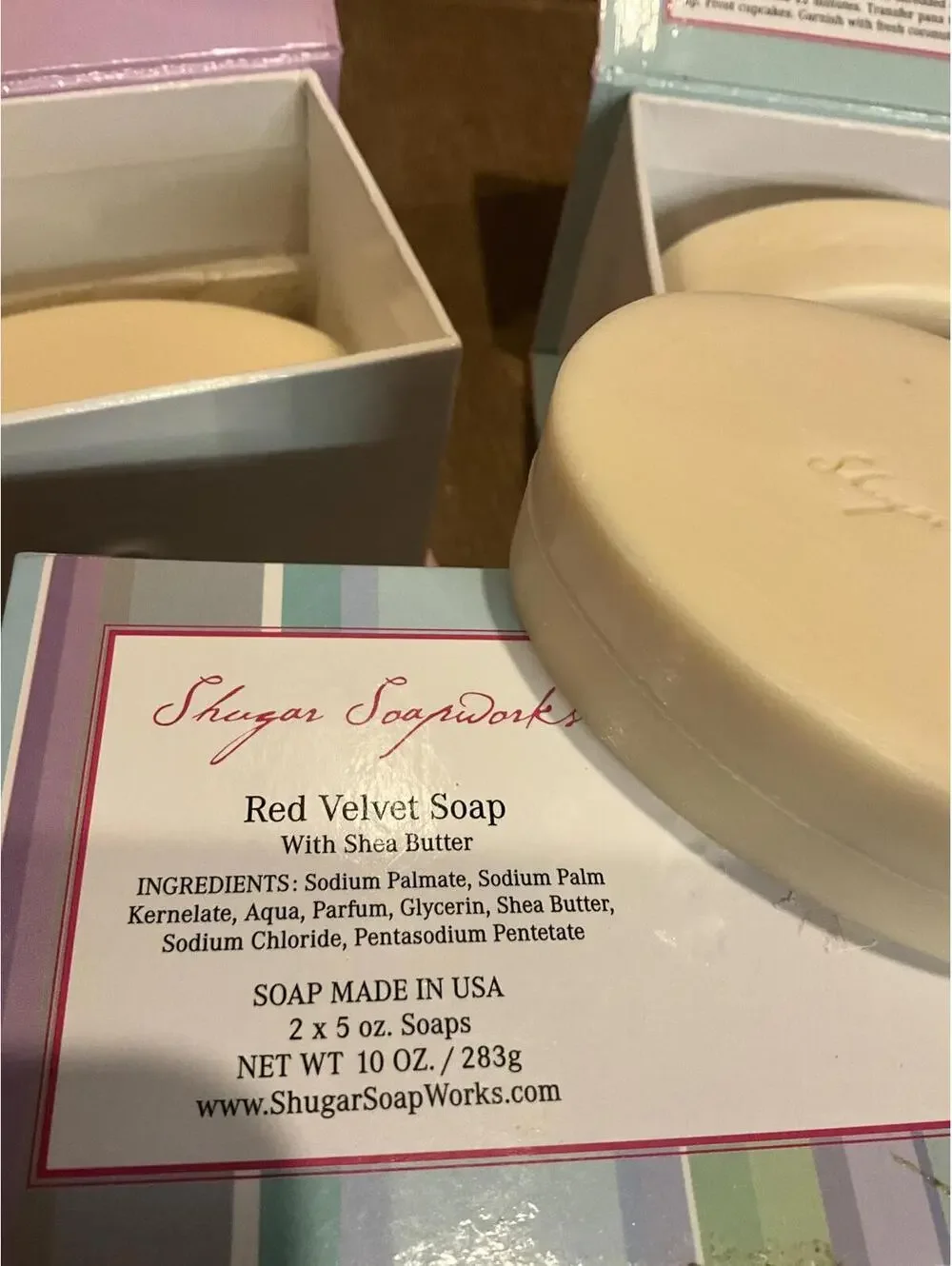 Shugar Soapworks Cupcake Guest Soaps